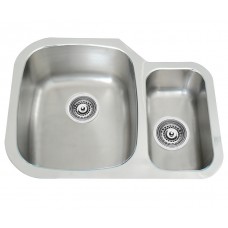 KM1614 - Gemini Smallest Kidney Shaped Double Sink