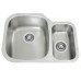 KM1614 - Gemini Smallest Kidney Shaped Double Sink